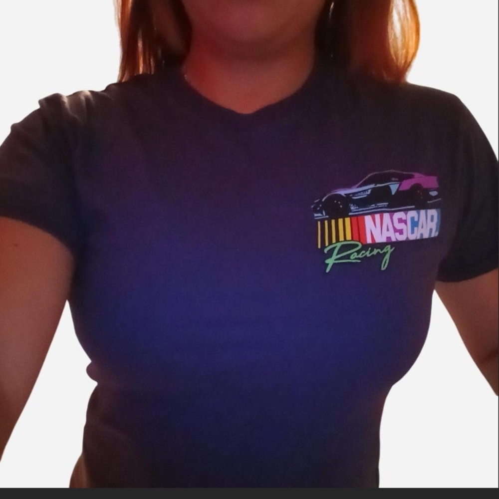 Nascar Racing Tee with Colorful Logo